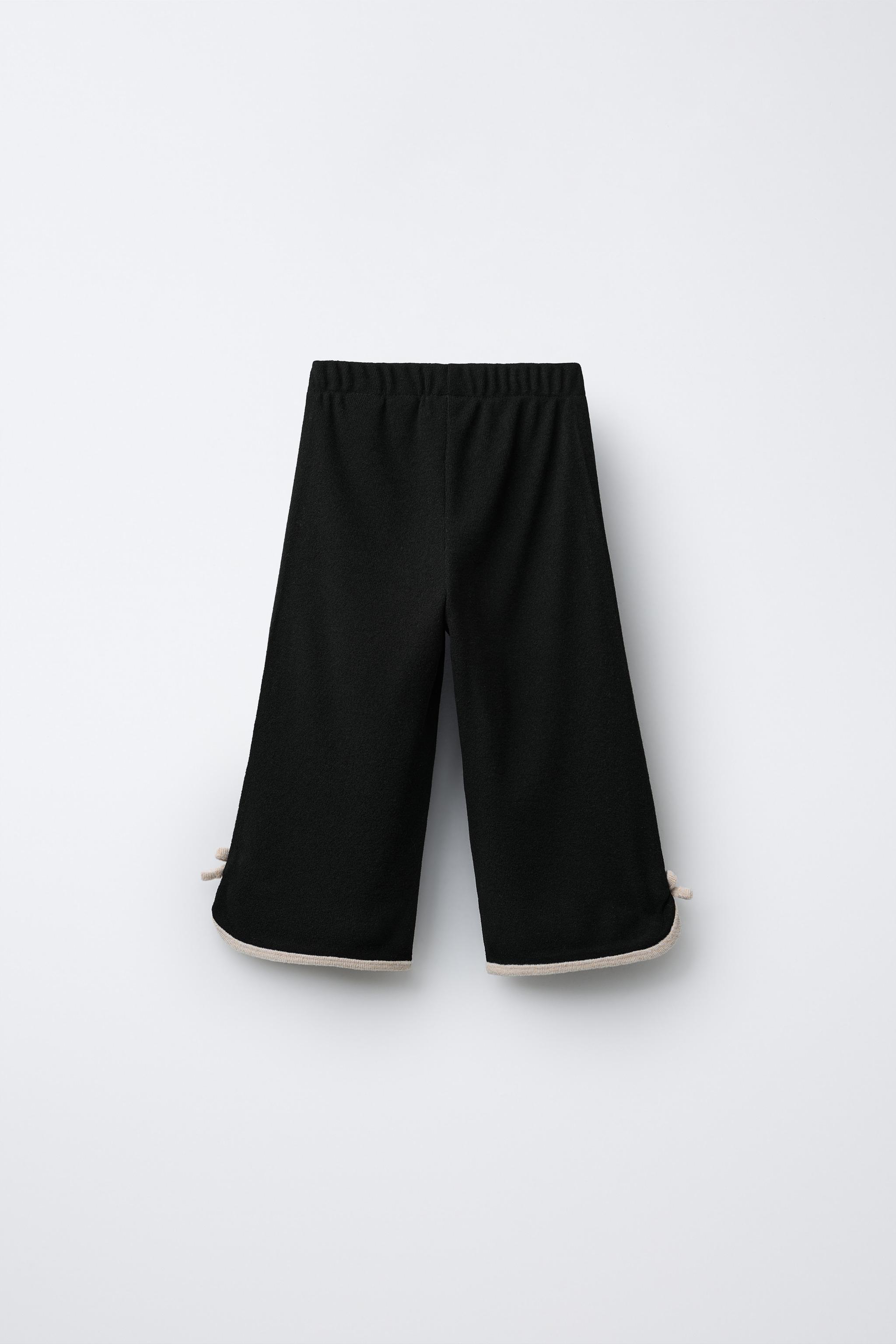 CONTRAST BOW SOFT TOUCH CULOTTES